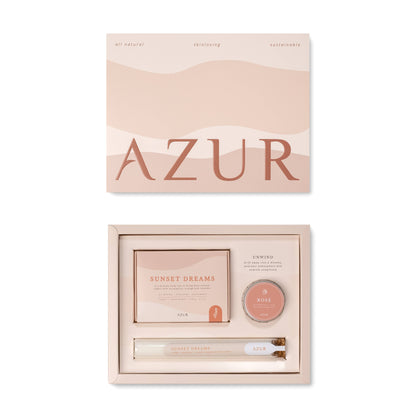 Azur UNWIND gift set