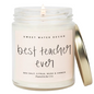 Best Teacher Ever Soy Candle