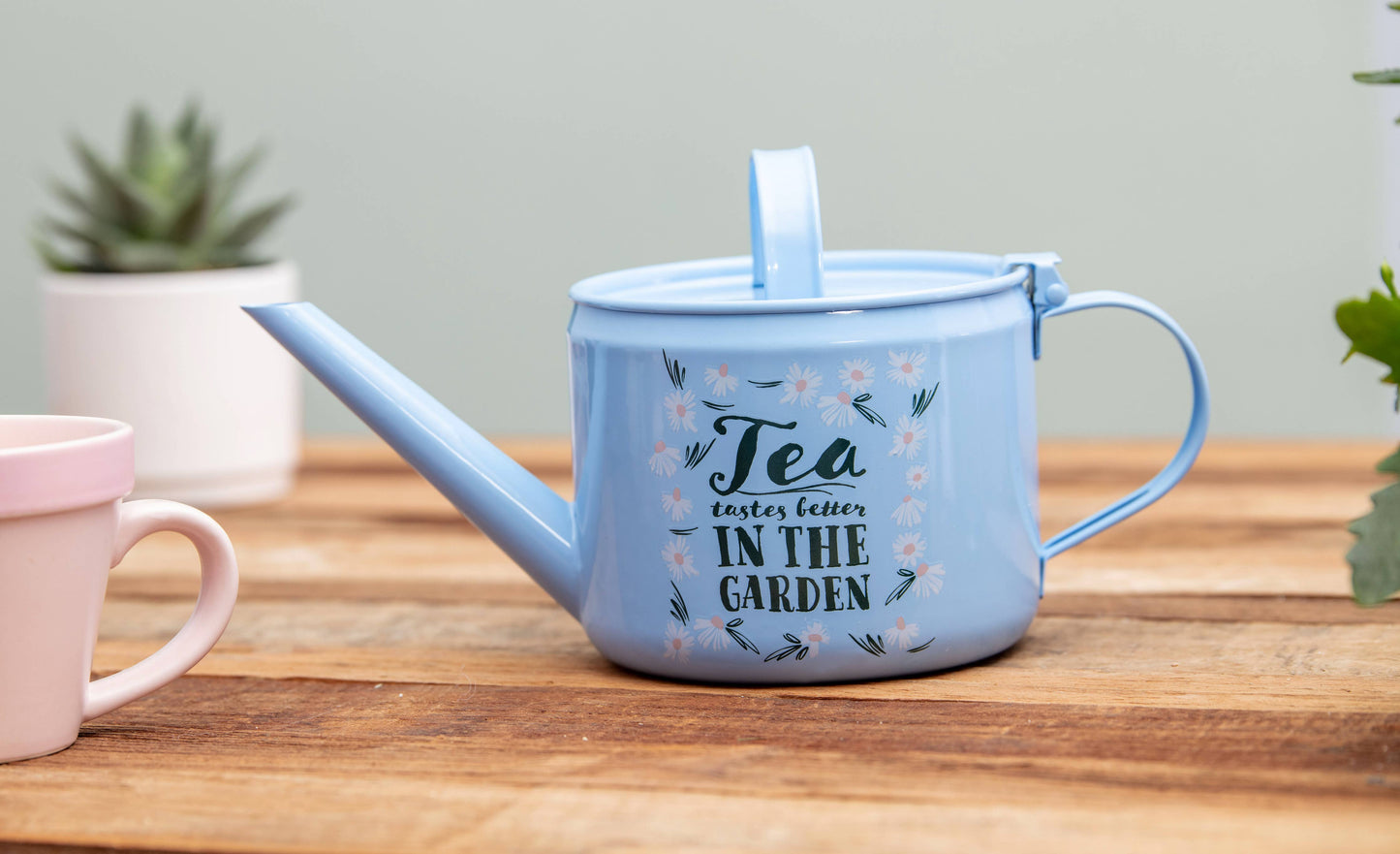 'In The Garden' Watering Can Teapot - Gardening Gifts