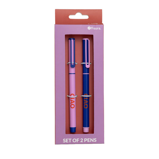 Set of 2 "Ciao" pens