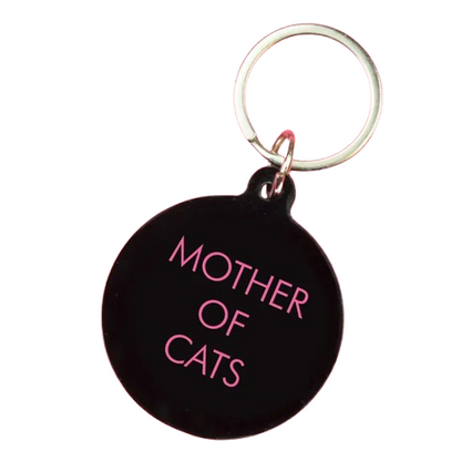 Mother Of Cats Keytag