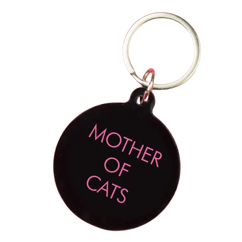 Mother Of Cats Keytag