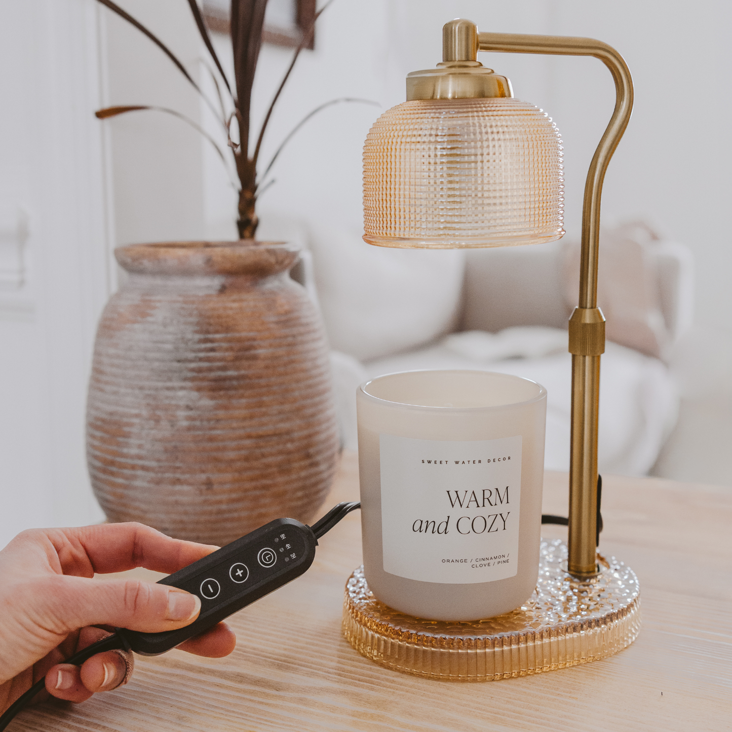Candle Lamp Warmer (Gold)