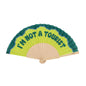 Hand Fan I'm Not A Tourist