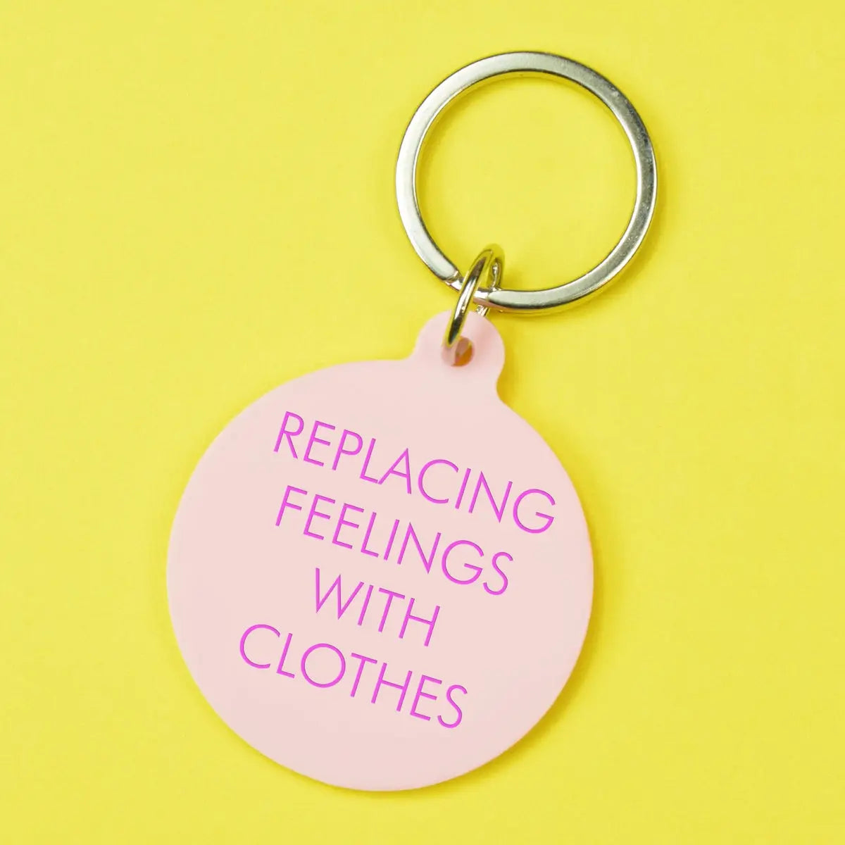 Replacing Feelings With Clothes keytag