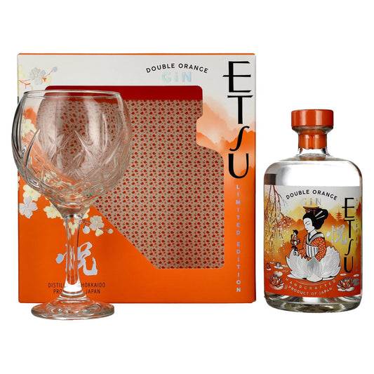 Gin Etsu Double Orange with Glass Box