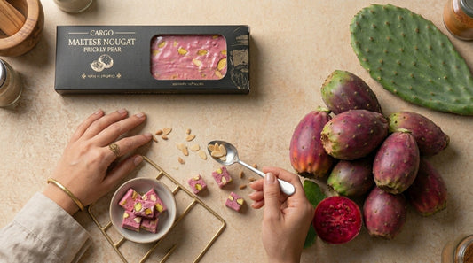 Homemade Nougat Soft Prickly Pear