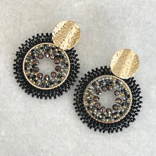 Elegant Black Earrings