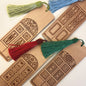 Stephanie Borg  Wooden Bookmark various Design