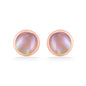 Power Habbata Stud Earrings Pink