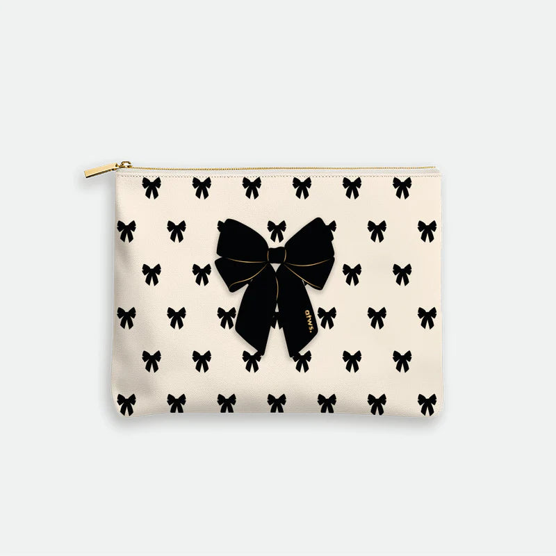 Black Bow Pouch