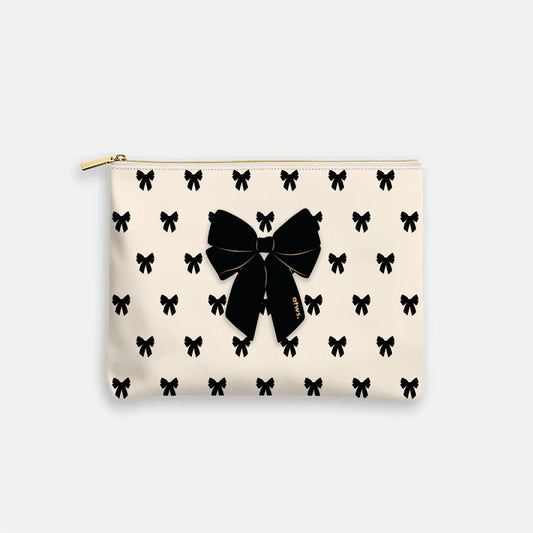Black Bow Pouch