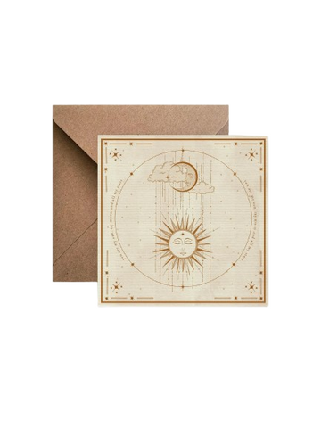 Ink Card  Celestial Love (ENGLISH OR MALTESE)