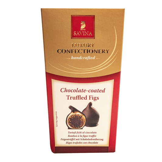 Chocolate Coated Truffled Figs