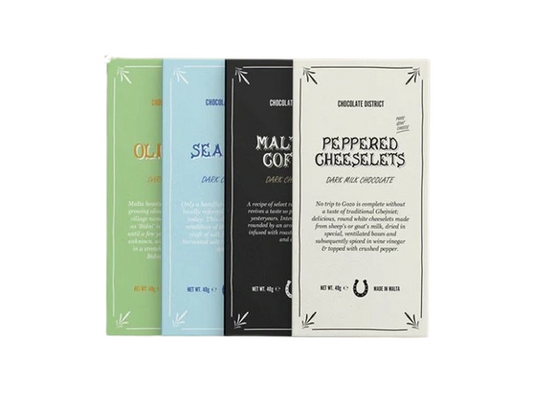 Authentic Maltese Chocolate 4 Bars