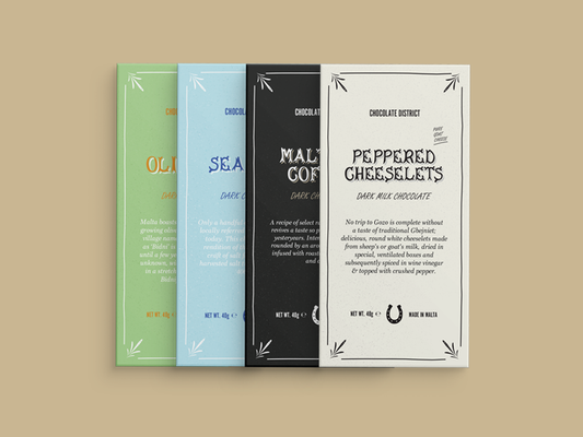 Authentic Maltese Chocolate 4 Bars