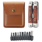 Laguiole Multi Tools With Handles Pakkawood & Pouch