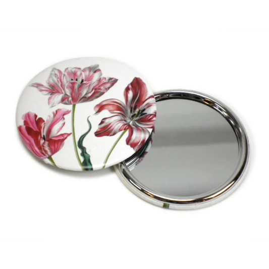 Three Tulip Pocket Mirror