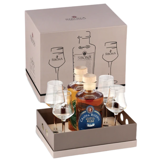 Sibona Gift Pack x4 Glasses