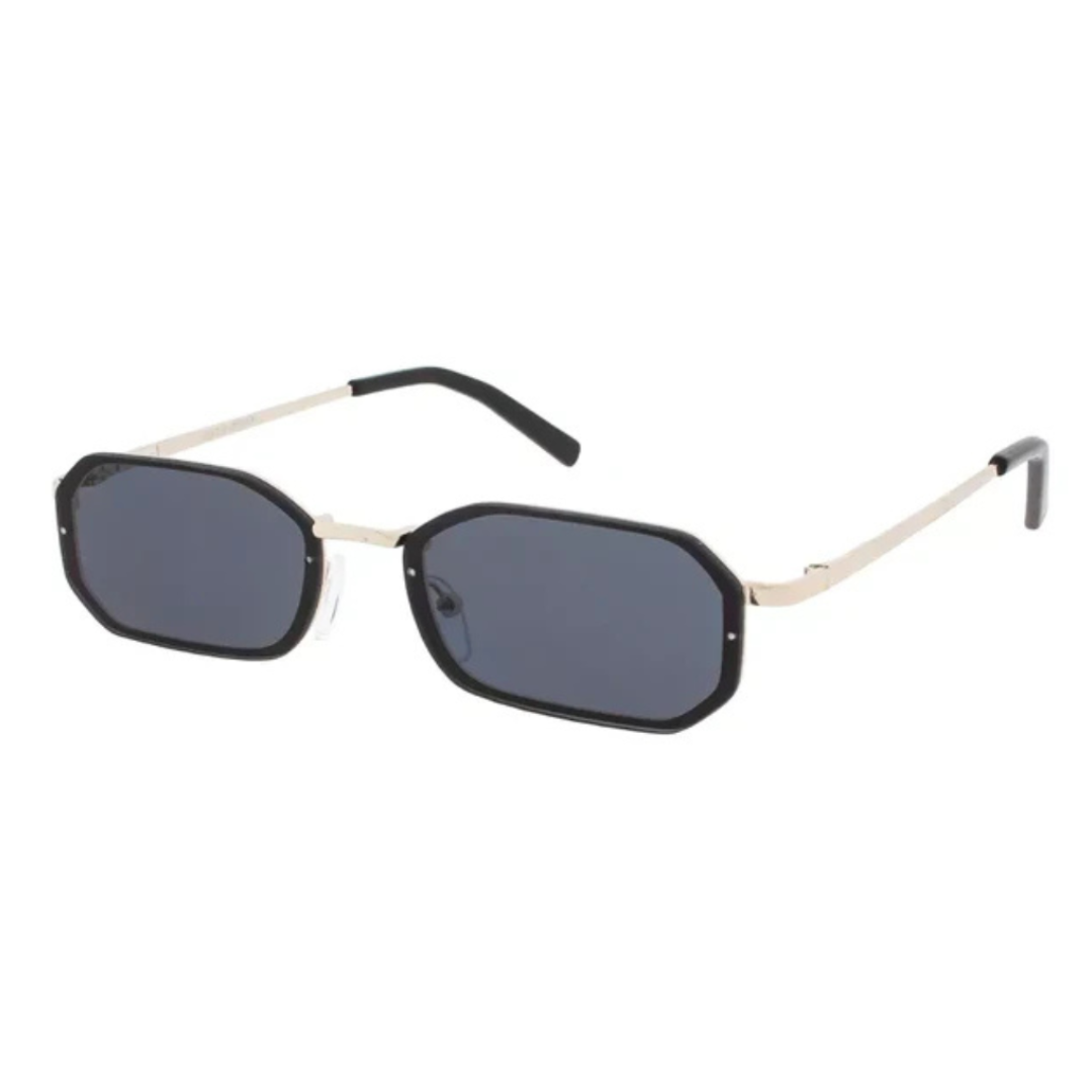 Ollie Light Gold Frame With Smoke Lens Sunglasses