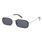 Ollie Light Gold Frame With Smoke Lens Sunglasses