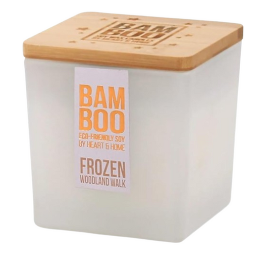 Bamboo Frozen Woodland Walk 80g Candle