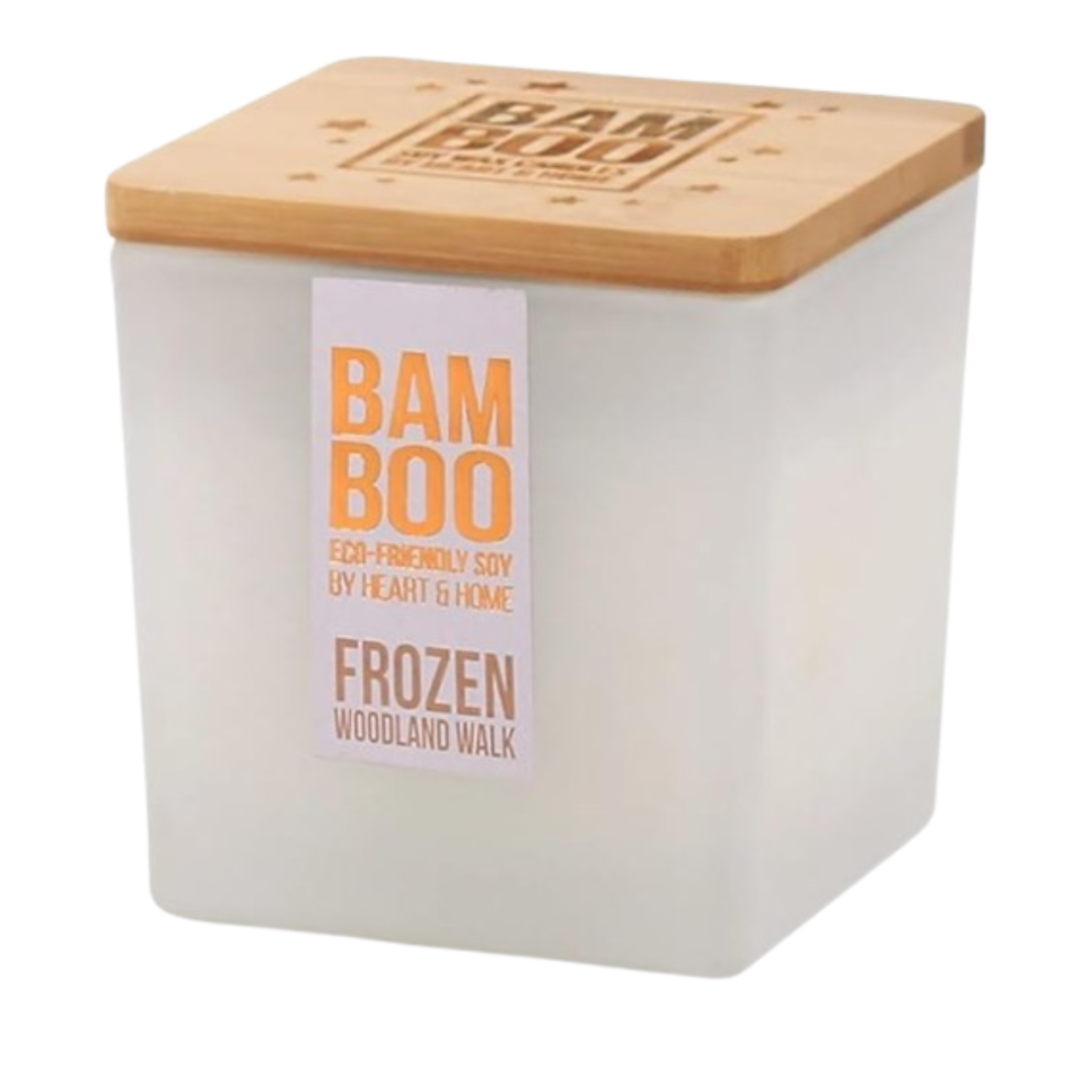 Bamboo Candle 210g Frozen Woodland Park