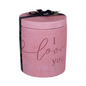 I Love You Cylinder Jar Large Pink