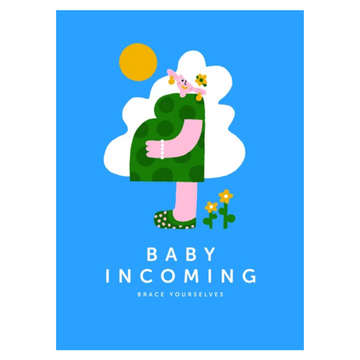 Baby Incoming Brace Yourself Card