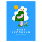 Baby Incoming Brace Yourself Card