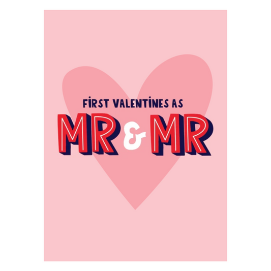 Mr& Mr Card
