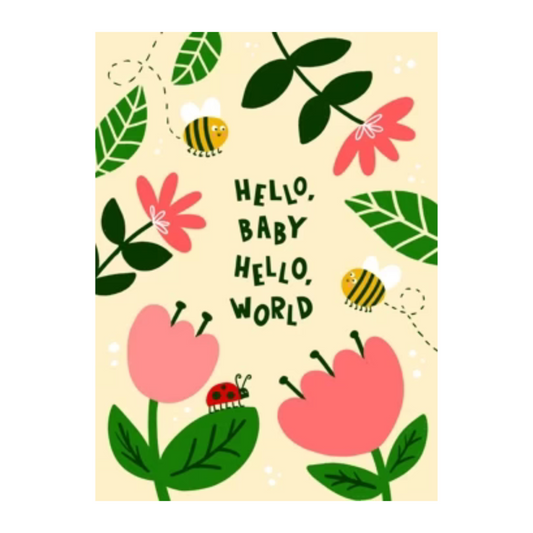 Hello Baby, Hello World Card