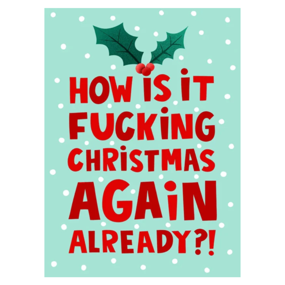 How Is It Fucking Christmas Again Already? Card