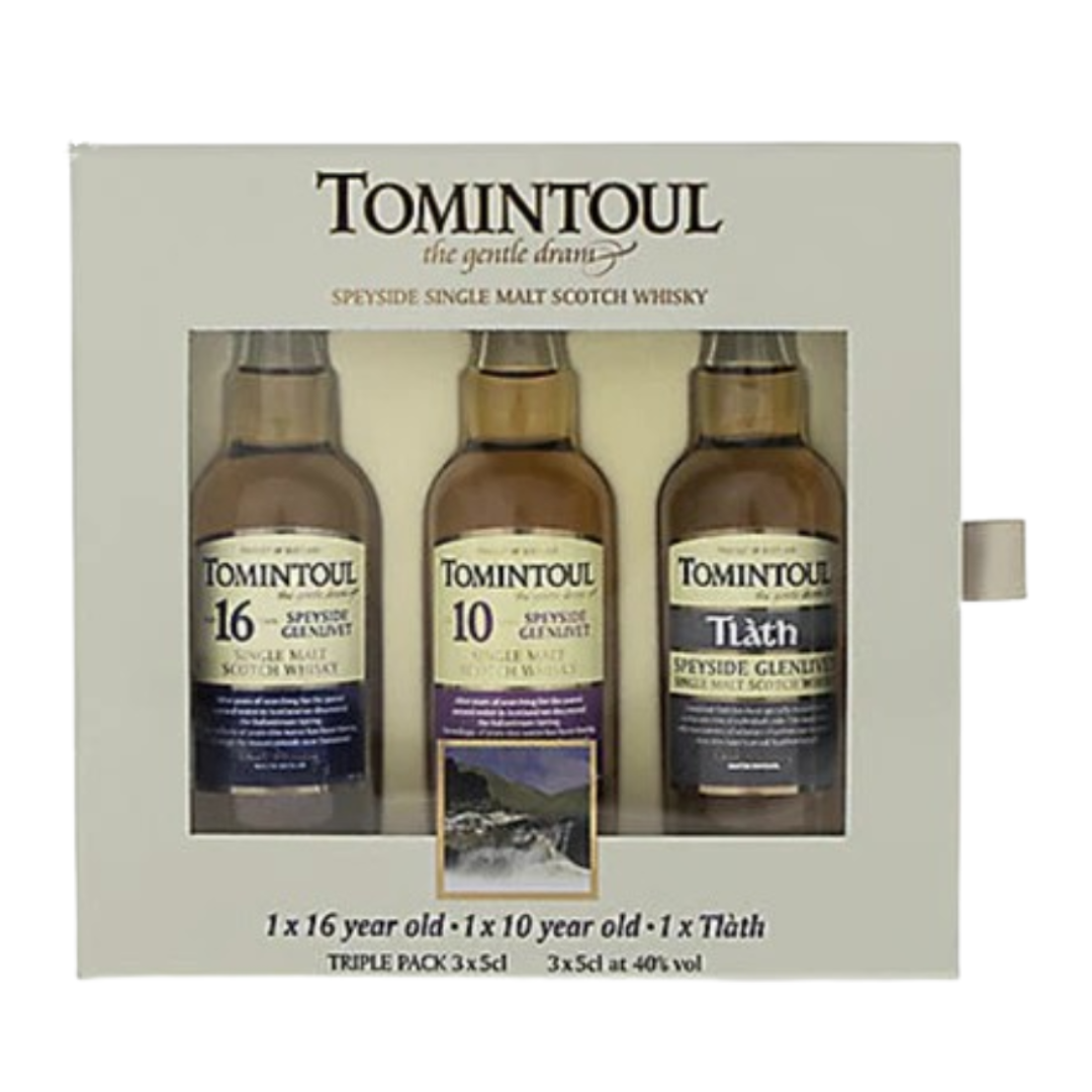 Tomintoul 3 Miniatures 5cl