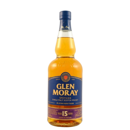 Glen Moray Single Malt Whisky 15 Years Old, 700ml