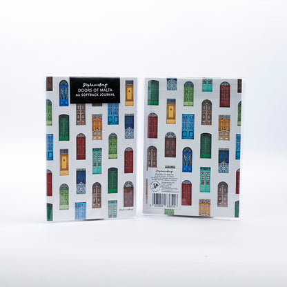 Stephanieborg doors A6 soft back journal