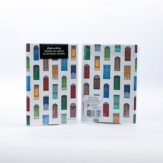 Stephanieborg doors A6 soft back journal