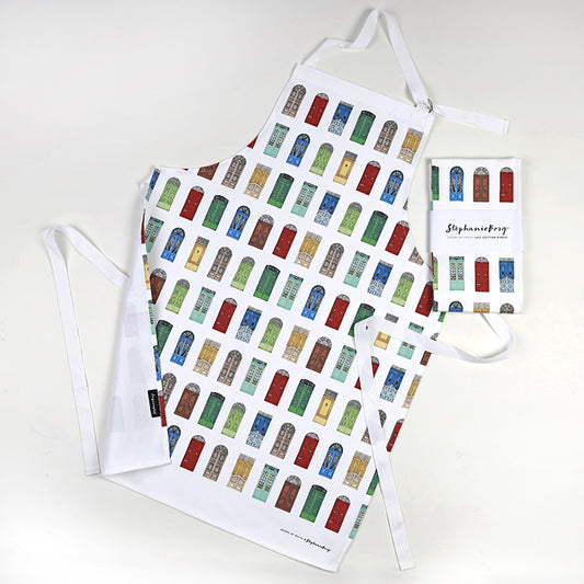 Doors Of Malta 100% Cotton Apron