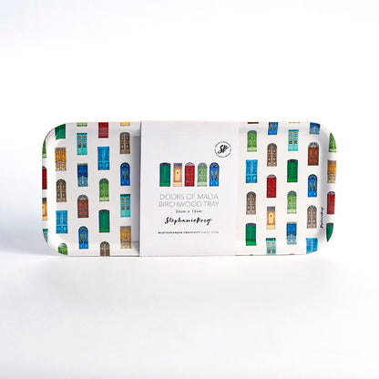 Doors Of Malta Birchwood Tray