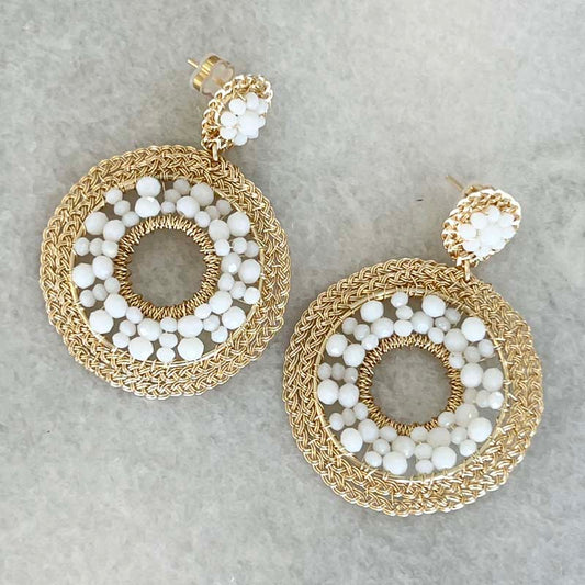 Handmade Crystal Earrings