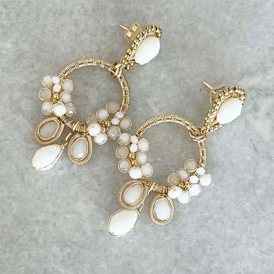 Handmade Crystal Earrings