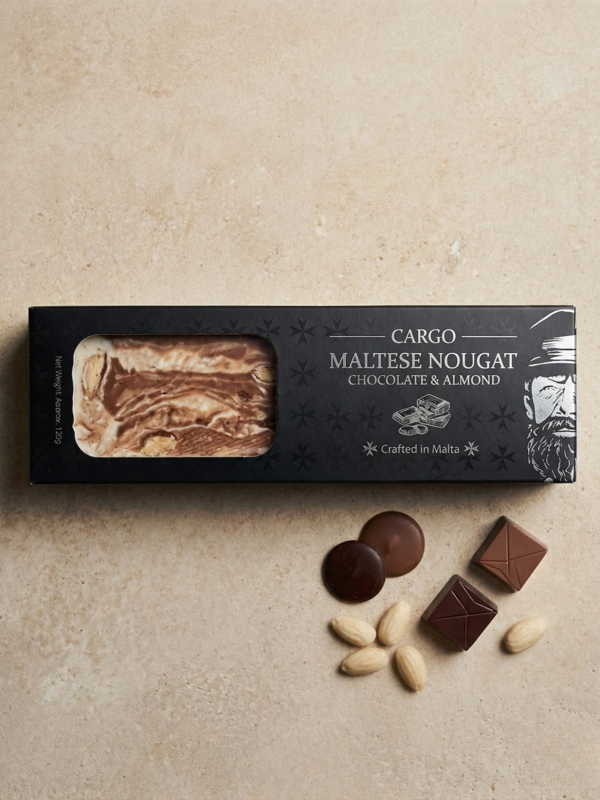 Homemade Nougat Soft Chocolate & Almond
