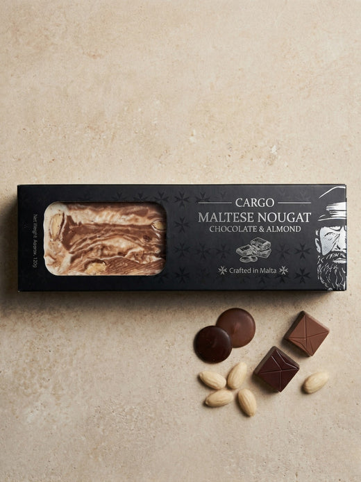 Homemade Nougat Soft Chocolate & Almond