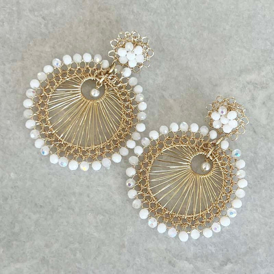 Handmade Crystal Earrings