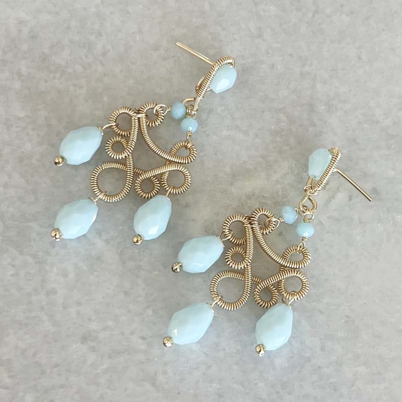 Handmade Crystal Earrings