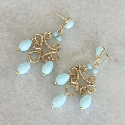 Handmade Crystal Earrings