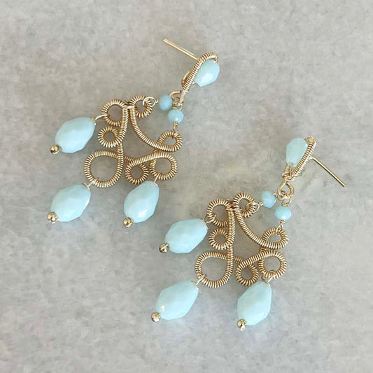 Handmade Crystal Earrings