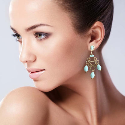 Handmade Crystal Earrings