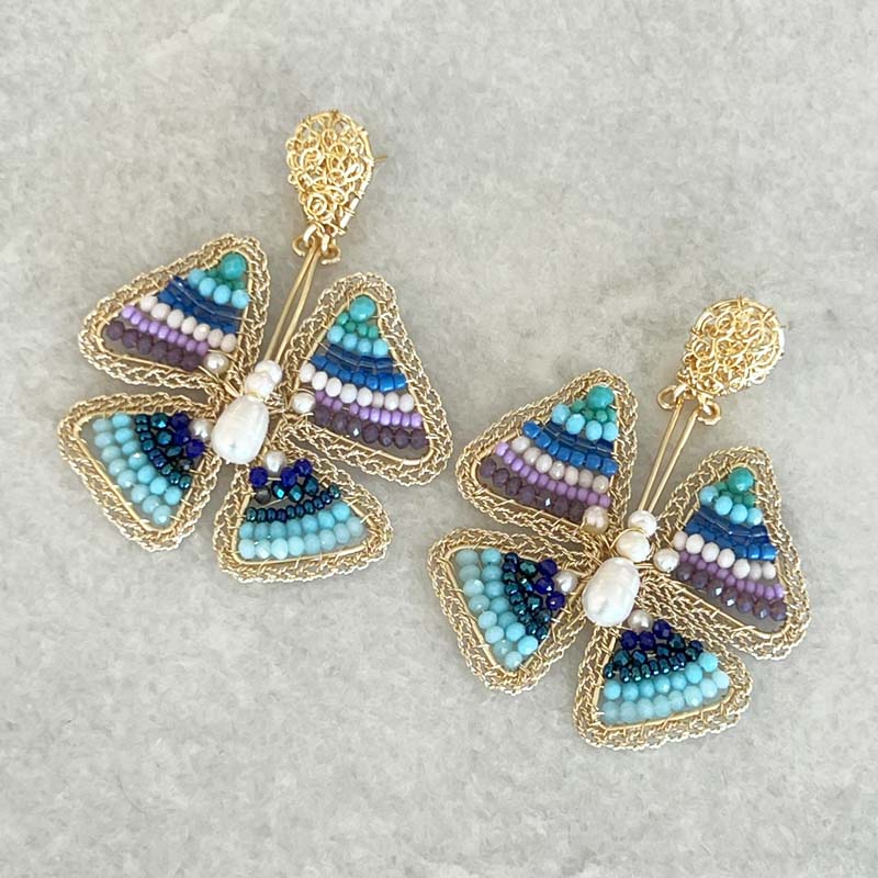 Handmade Crystal Earrings