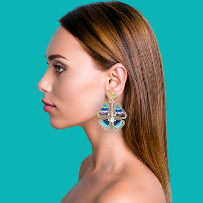 Handmade Crystal Earrings